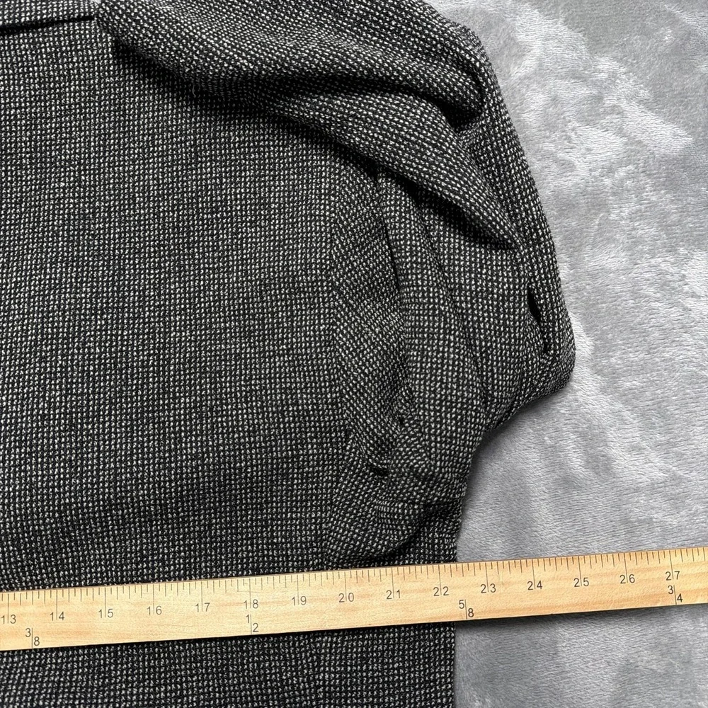 Vintage Caravan Sport Coat Mens Medium 44 Gray Tweed Wool Jacket Blazer‎